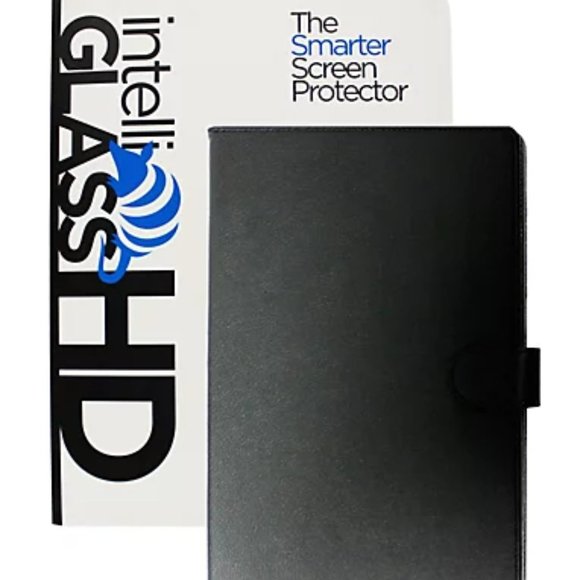 EmbraceCase 8" Amazon Fire Folio Case w/Glass Screen Protector - Picture 2 of 3